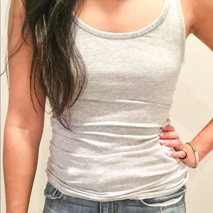 ENR Grey Racerback Tank Top